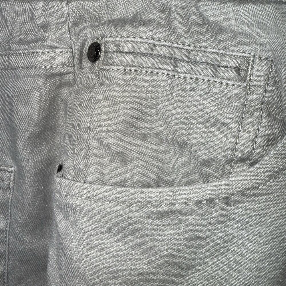 Johnnie O Chrome Flat Front Lightweight Lino Chino Linen Straight Leg Pant 35X34 - Picture 7 of 12